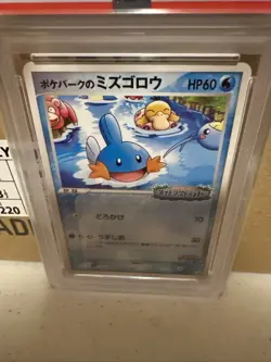 2005 Pokemon PokePark's Mudkip Grand Opening Japanese Promo 048/PCG-P PSA 9 - Image 4