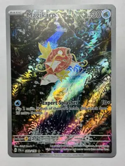 Pokemon TCG Magikarp Scarlet & Violet Paldea Evolved Card 203/193 LP - Image 1