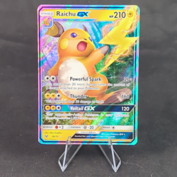 The Pokemon Company Raichu GX 29/73 Shining Legends Ultra Rare Holo EN 2017 - Image 1
