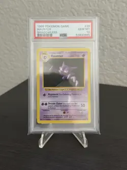 1999 Pokemon Haunter Shadowless PSA 10 #29/102 - Image 1