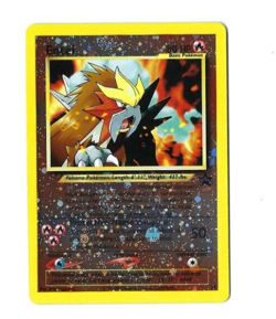 2001 Pokemon TCG #34 Entei Black Star Promo Card - Image 1