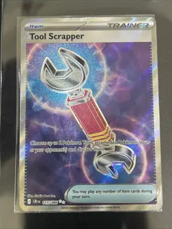 Tool Scraper 115/086 Full Art Chaos Rising Ultra Rare Pokemon TCG - Image 1