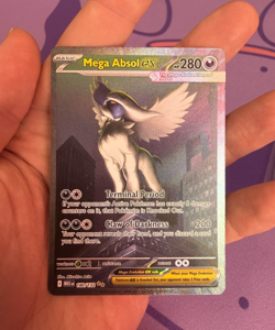 Pokemon TCG Mega Absol EX 180/132 Special Illustration Rare Mega Evolutions - Image 1