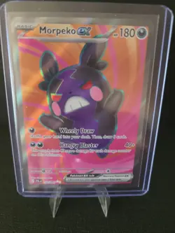*Prerelease* Morpeko Ex PBL 102 /084- Pokemon TCG Pitch Black Mint - Image 1