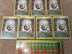 LOT OF 7 METAL ENERGY POKEMON CARDS, 107/113 , 97/115, 88/108, 95/110 - Image 3