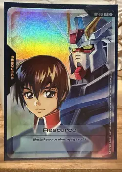 Gundam Card Game RP-008 Promo Resource Card - Athrun Zala - Bandai Fest English - Image 1