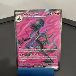 Pokemon Card TCG Salazzle ex 101/088 Perfect Order Full Art Holo ENG Rare IR - Image 1