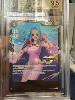 One Piece Card Nefeltari Vivi Top 16 Regional Prize OP05-086 English - Image 1