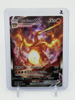 Pokemon TCG Charizard VMAX SWSH261 Full Art Black Star Promo #2 - Image 1