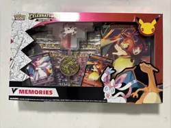 New Sealed Pokemon 25th Anniversary Celebrations V Memories Collection Box 820650809743 - Image 1