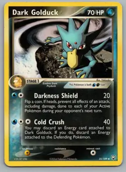 Dark Golduck 35/109 Uncommon Team Rocket Returns Pokemon Lightly Played - Image 1