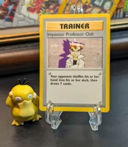 Pokemon 1999 1st Prt Impostor Professor Oak 073 1st Ed. Base Set Shadowless 🥼 - Image 1