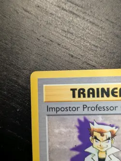 Pokemon 1999 1st Prt Impostor Professor Oak 073 1st Ed. Base Set Shadowless 🥼 - Image 3