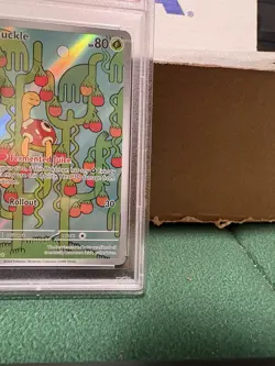 Pokemon TCG: Shuckle Illustration Rare #136/132 Mega Evolution PSA 10 GEM MINT. - Image 4