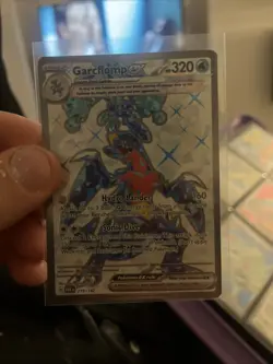 Pokemon TCG Garchomp EX Paradox Rift 219/182 Holo Ultra Rare - Image 1