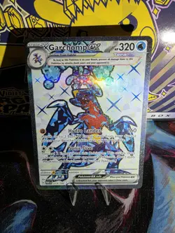 Pokemon TCG Garchomp EX Paradox Rift 219/182 Holo Ultra Rare - Image 1
