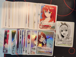 99 Quintessential Quintuplets Card Game Volume 1 Bulk Lot GYC-BP1 Foil Promo - Image 1