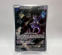 Mewtwo SVP 052 Black Star Promo Card IR/SIR Scarlet & Violet 151 NM - Image 1