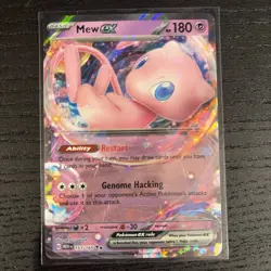 Pokemon TCG SV Scarlet & Violet 151 Mew EX Card #151/165 - Image 1