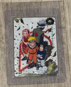AX 2026 NARUTO Kayou PR Promo Card ANIME EXPO Sealed NREA-PR-002 Team 7 KAKASHI - Image 1
