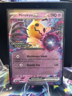 Mimikyu ex (Journey Together Stamped) Double Rare Miscellaneous Cards & Products - Image 1