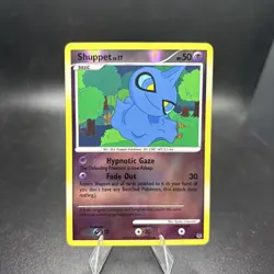 Shuppet 92/127 platinum REVERSE HOLO pokemon Vintage card NM -j - Image 1
