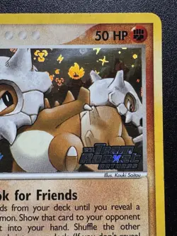 Cubone 51/109 EX Team Rocket Returns Pokemon Card Reverse Holo Foil Rare MP - Image 4