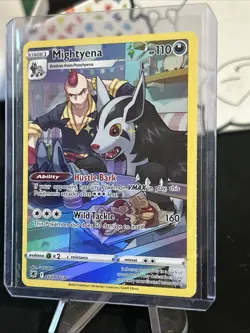 Mightyena TG09/TG30 Full Art Astral Radiance Pokemon TCG Card NM - Mint - Image 4