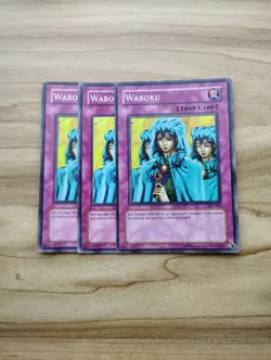Yu-Gi-Oh! - Waboku 3x - Full Playset Of Cards - Image 1