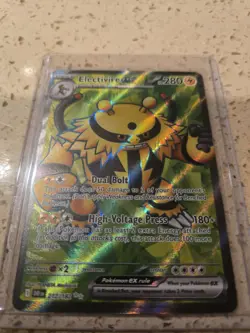 Pokemon Electivire ex Full Art 212/182 Destined Rival DRI Pokemon Card - Image 1