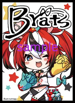 VTuber hololiveEN Hakos Baelz doujin Card Sleeve Protector - Image 1