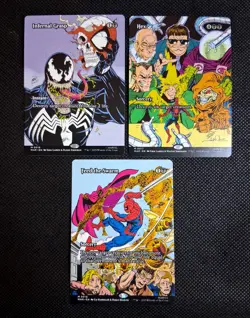 MTG Marvel's Spider-Man Bundle 3 Card Lot Borderless Non Foil - Image 1