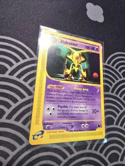 Alakazam Skyridge Non-Holo Rare Card 2/144 NM - Image 2
