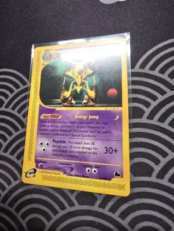 Alakazam Skyridge Non-Holo Rare Card 2/144 NM - Image 3
