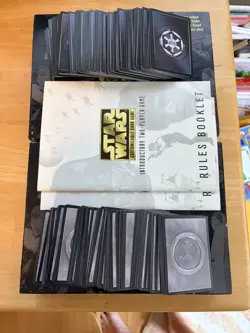 Two Star Wars Premiere Two Player Card No 40360 Game. 298 total cards - Image 1