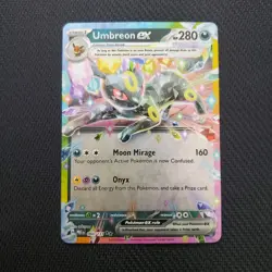 Umbreon EX 60/131 Double Rare Prismatic Evolutions Card NM - Image 1