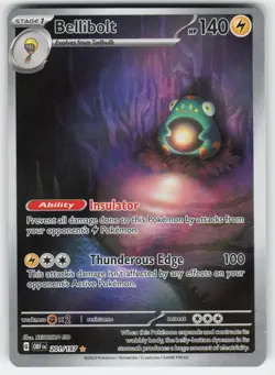 LP - Bellibolt - 201/197 - Obsidian Flames - Illustration Rare - Pokemon - Image 1