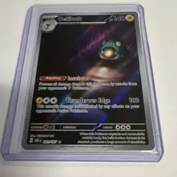 Pokemon TCG Bellibolt 201/197 SV03 Obsidian Flames Illus Rare Holo 140HP - Image 2