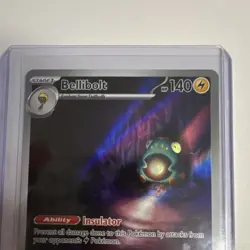 Pokemon TCG Bellibolt 201/197 SV03 Obsidian Flames Illus Rare Holo 140HP - Image 3