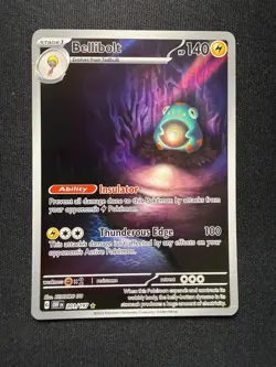 Pokemon TCG Bellibolt 201/197 - Illustration Rare - Obsidian Flames - NM - Image 2