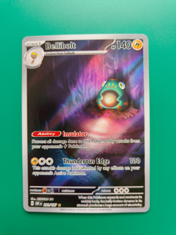Pokemon TCG Obsidian Flames Bellibolt SIR 201/197 Holo Full Art NM - Image 1