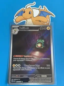 Bellibolt 201/197 Sv03: Obsidian Flames Holo Pokemon TCG Card - Image 1