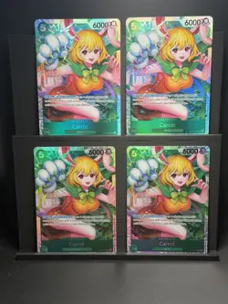 Carrot (Reprint) OP08-023 SR Play Set/x4 One Piece PRB02 -The Best- Vol. 2 Eng - Image 1
