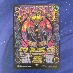 Magic: The Gathering Sauron, The Dark Lord (Borderless Poster) Normal NM - Image 1