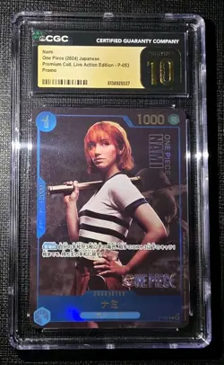 2024 ONE PIECE JP NAMI LIVE ACTION PROMO P-053 CGC 10 PRISTINE D RC7 - Image 1