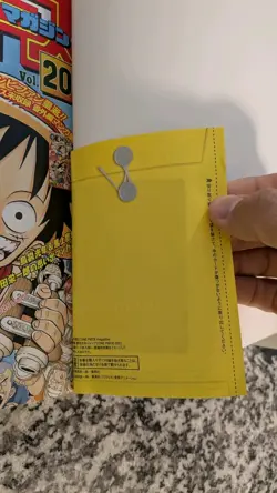 One Piece SEALED PROMO Monkey D Luffy SR ST21-014 JPN Magazine Vol.20 US SELLER - Image 4