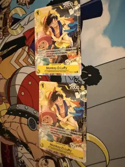 One Piece Monkey D Luffy OP10-111 Welcome Pack 2026 Vol 1 English Full Art x2 - Image 2