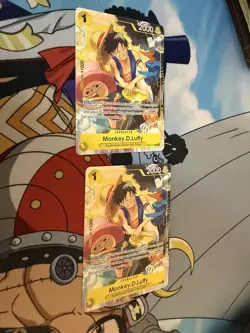One Piece Monkey D Luffy OP10-111 Welcome Pack 2026 Vol 1 English Full Art x2 - Image 5