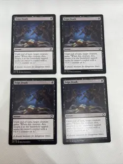 MTG 4x Feign Death Adventures in the Forgotten Realms Regular LP FREE SHIPPING - Image 1
