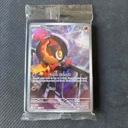 Pokemon TCG Charcadet 022 Black Star Promo Sealed Promo Phantasmal Flames - Image 1